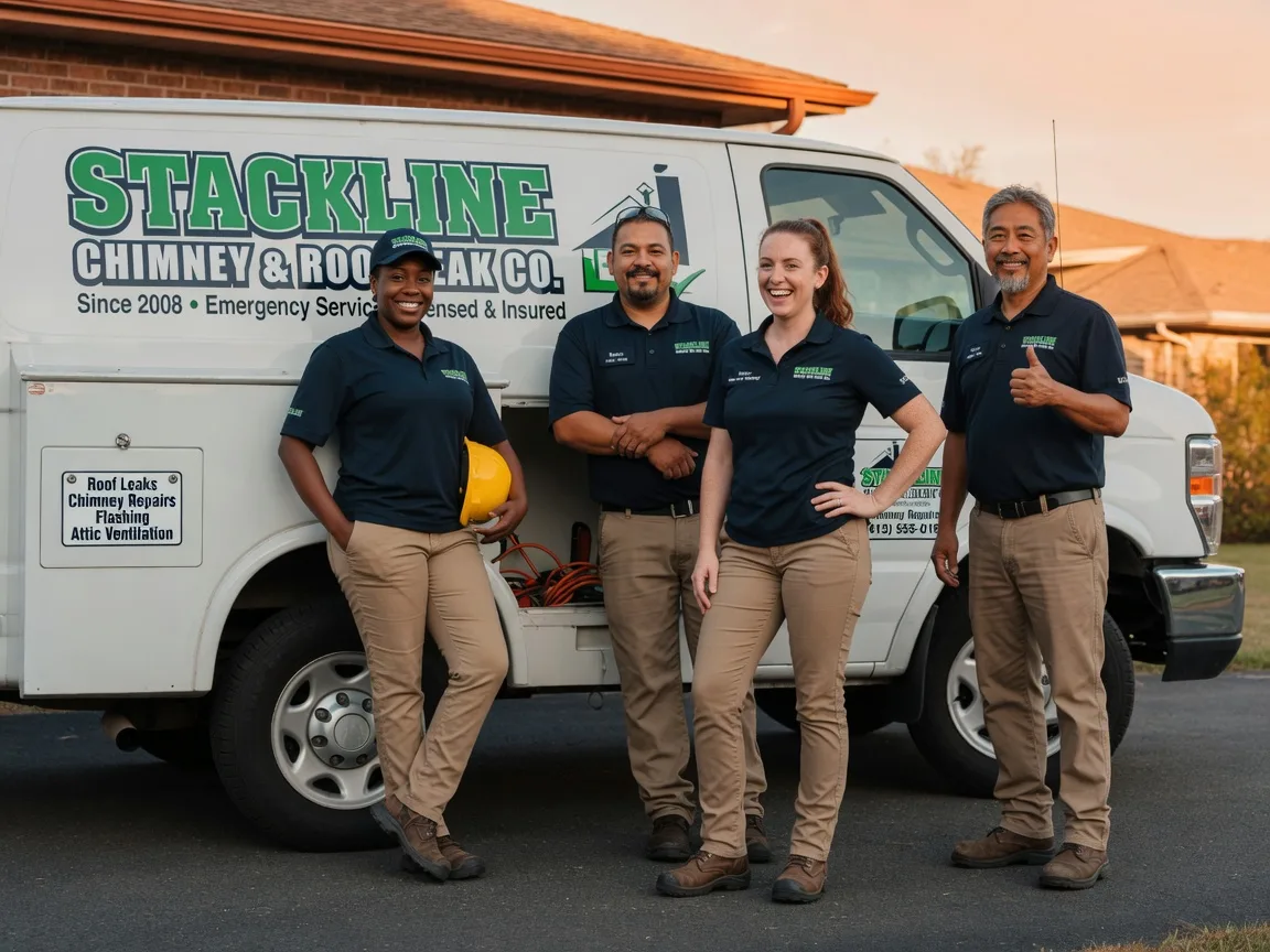 Chimney flashing repair company in Carmel, CA